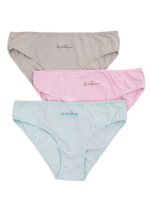 Women's cotton panties 3-pack