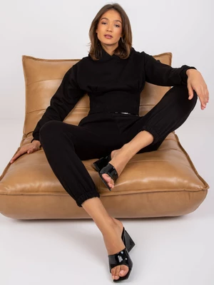 Black Brunete tracksuit with trousers