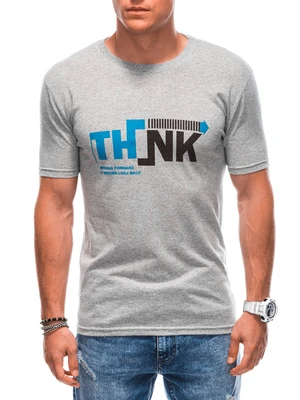 Edoti Men's printed t-shirt