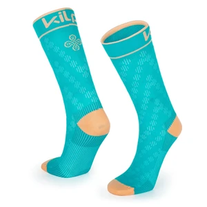 Unisex cycling socks KILPI CYCLER-U turquoise