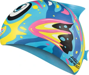 AQUA SPEED Kids's Swimming Caps ZOO Fish