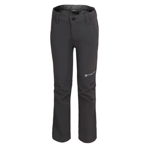 Children's softshell pants ALPINE PRO DOMCO dk.true gray