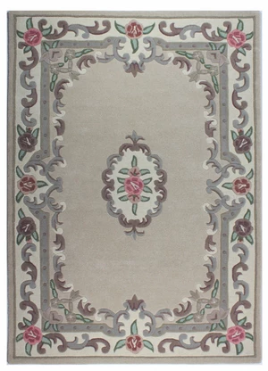 Ručně všívaný kusový koberec Lotus premium Fawn-67x210