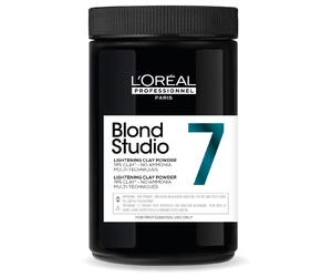 Zosvetľujúci púder bez amoniaku Loréal Blond Studio 7 Multi-Techniques Clay Powder - 500 g - L’Oréal Professionnel + darček zadarmo