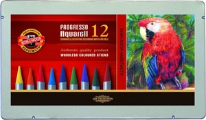 KOH-I-NOOR Ensemble de crayons aquarelle 12 pièces