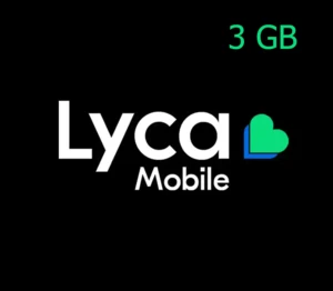 Lyca Mobile 3 GB Data Gift Card ZA