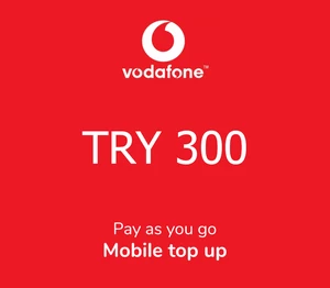 Vodafone 300 TRY Mobile Top-up TR