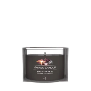 Yankee Candle - Votívna sviečka v skle Black Coconut