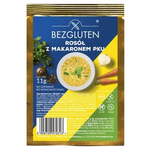 BEZGLUTEN Polévka PKU kuřecí vývar s nudlemi nízkobílkovinný 11 g