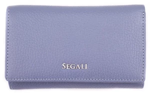 SEGALI Dámská kožená peněženka 7074 B lavender