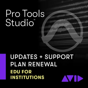 AVID Pro Tools Studio Perpetual Annual Updates+Support - EDU Institution (Renewal) (Produit numérique)