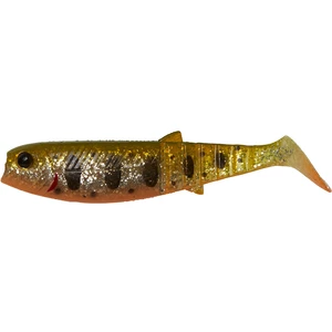 Savage gear gumová nástraha cannibal paddletail olive smolt uv - 6,8 cm 3 g