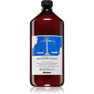 Davines Naturaltech Rebalancing Shampoo hloubkově čisticí šampon pro mastnou pokožku hlavy 1000 ml