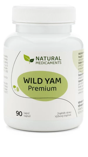 Natural Medicaments Wild Yam Premium 90 kapslí