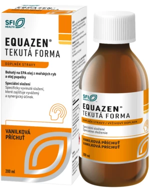 Equazen Tekutá forma s příchutí vanilky 200 ml