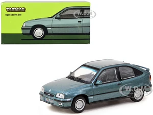 Opel Kadett GSi Green Metallic "Global64" Series 1/64 Diecast Model Car by Tarmac Works