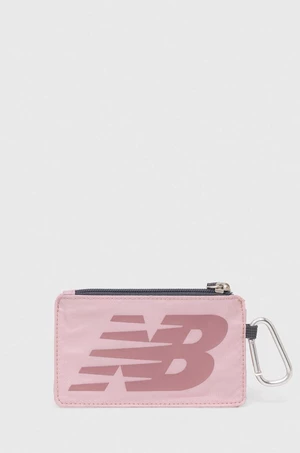 Peňaženka New Balance dámska, ružová farba, LAB23094OTP