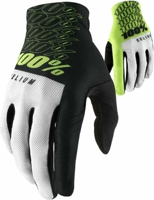 100% Celium Gloves Fluo Yellow L Cyclo Handschuhe
