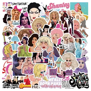 10/30/50PCS RuPauls Drag Race Stickers DIY Travel Guitar Phone Laptop Cool Waterproof Graffiti Decal Sticker