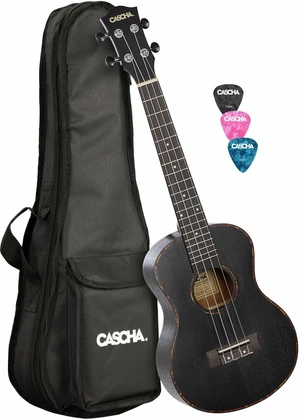 Cascha HH 2305L Ukulele tenorowe Black