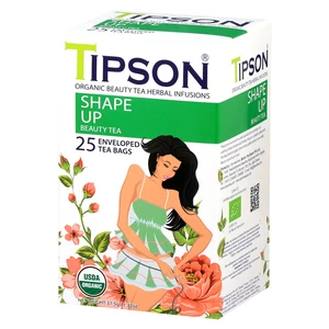 TIPSON Beauty bylinný čaj pro aktivní životní styl BIO 25 sáčků