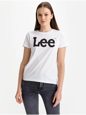 Bílé dámské tričko Lee - Dámské