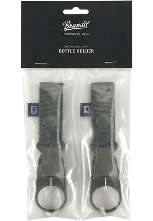 Bottle holder with belt and molle loop 2-pack of olives