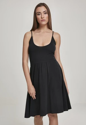 Women's spaghetti dress black