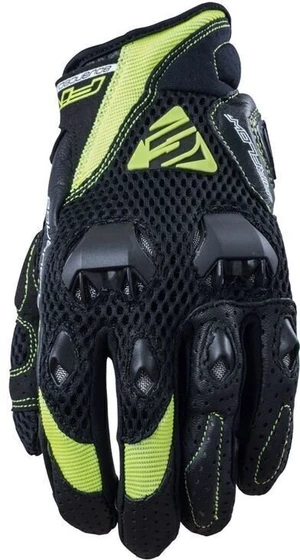 Five Airflow Evo Black/Yellow XL Guantes de moto