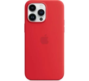 Silikonový kryt MagSafe pro Apple iPhone 14, red