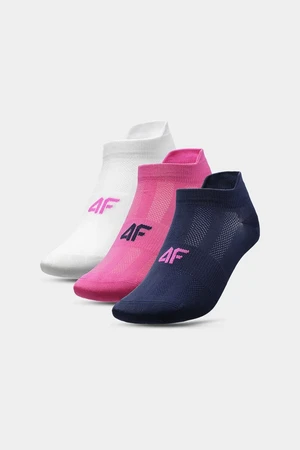 4F Women's 3-BACK Training Socks Multicolored