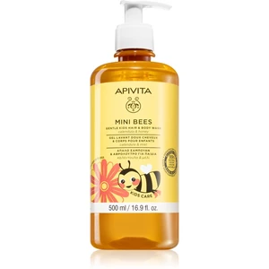 Apivita Kids Mini Bees mycí gel na tělo a vlasy 500 ml