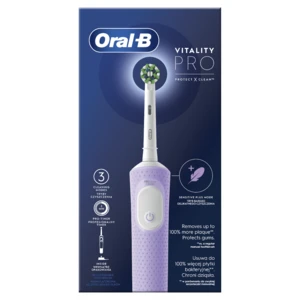 Oral B Vitality Pro Lilac Elektrická Zubná Kefka