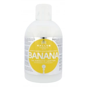 Kallos Cosmetics Banana 1000 ml šampón pre ženy na šedivé vlasy