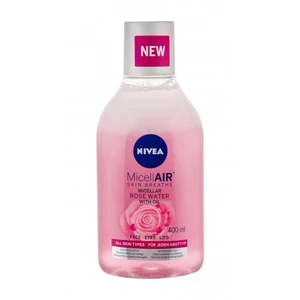 Nivea MicellAIR® Rose Water 400 ml micelárna voda pre ženy na veľmi suchú pleť; na unavenú pleť; na rozjasnenie pleti