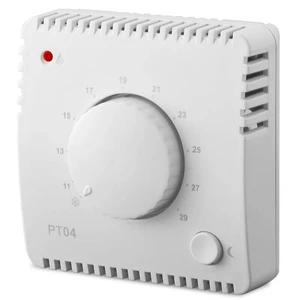 Termostat Elektrobock PT04 (PT04) biely Prostorový termostat PT04

Prostorový termostat s automatickým nočním útlumem pro ovládání elektrických topide