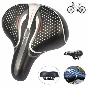 MTB Bicycle Saddle Seat Big Butt Bicycle Road Cycle Saddle Mountain Bike Gel Seat Shock Absorber Wide Comfortable Access