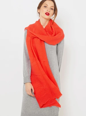 Orange Women's Scarf CAMAIEU - Ladies