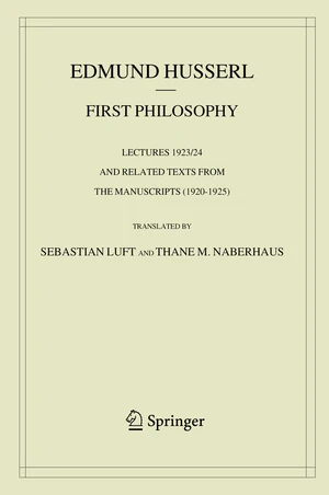 First Philosophy