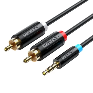 Vention RCA Cable 3.5mm Jack to 2RCA Audio HiFi Stereo Cable for Smartphone Amplifier Subwoofer Home Theater DVD VCD AUX
