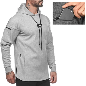 Men's Pullover Hoodie Sports Tops Spring Autumn Soft Breathable Sweat-absorbing Sports Tops Outdoor Casual Basketball Tr