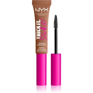 NYX Professional Makeup Thick it Stick It Brow Mascara riasenka na obočie odtieň 03 Auburn 7 ml