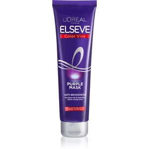 L’Oréal Paris Elseve Color-Vive Purple vyživujúca maska pre blond a melírované vlasy 150 ml