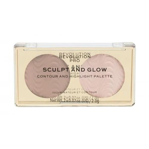 Makeup Revolution London Revolution PRO Sculpt And Glow 4 g dekorativní kazeta pro ženy Desert Sky