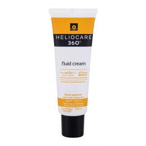 Heliocare 360° Fluid Cream SPF50+ 50 ml opalovací přípravek na obličej unisex na citlivou a podrážděnou pleť