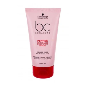 Schwarzkopf Professional BC Bonacure Peptide Repair Rescue 75 ml sérum na vlasy pro ženy na poškozené vlasy; na roztřepené konečky