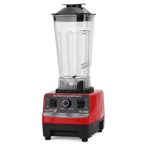 SC-1589 Countertop Blender 4500W 2.5L Adjustable Speed Kitchen Food Mixer 15 Gear Adjustment for Juicing, Crushed ice, D