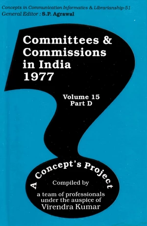 Committees and Commissions in India 1977 Volume-15 Part-D