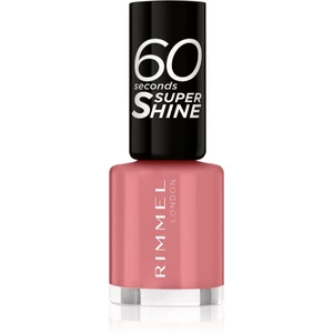 Rimmel 60 Seconds Super Shine lak na nechty odtieň 235 Preppy In Pink 8 ml