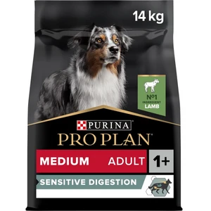 Pro Plan Medium Adult Sensitive Digestion jehněčí 14kg